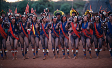 Kayapo Ceremony Thomas Kelly Dreams In Time